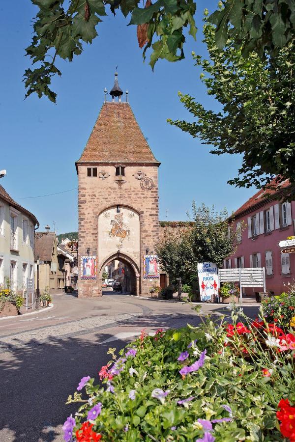 Hotel L'Ours De Мютзиг Екстериор снимка
